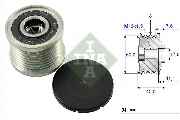 Sistem roata libera, generator