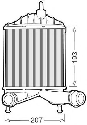 Intercooler, compresor