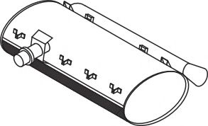Amortizor zgomot mijloc/spate