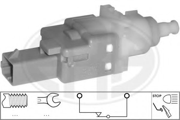Comutator lumini frana