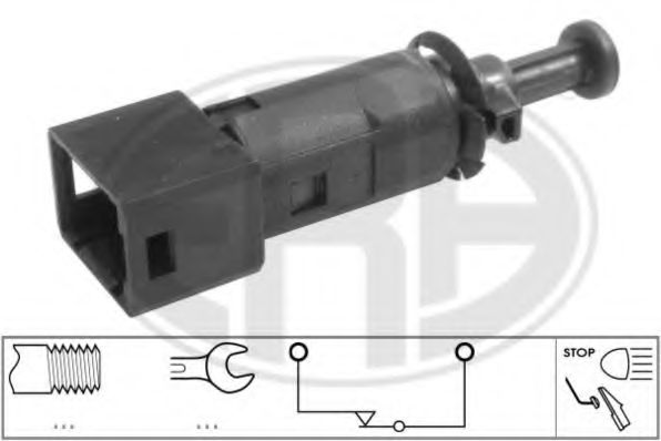 Comutator lumini frana