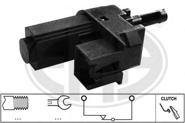Comutator lumini frana