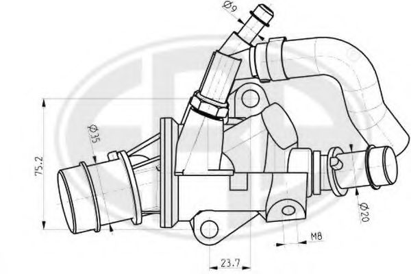 termostat,lichid racire