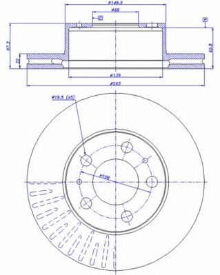 Disc frana