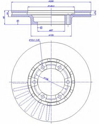 Disc frana