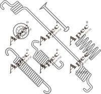 Set accesorii, sabot de frana