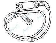 Indicator uzura, placute frana