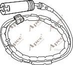 Indicator uzura, placute frana