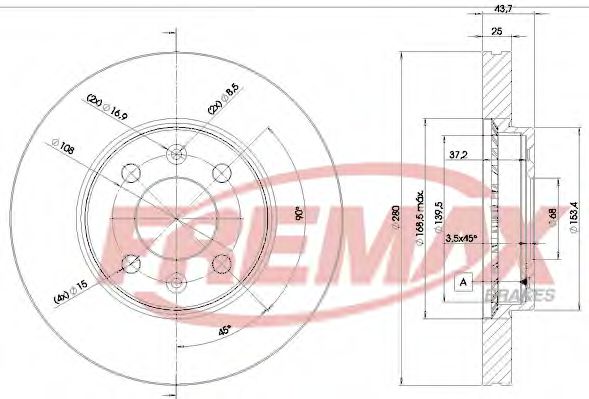 Disc frana