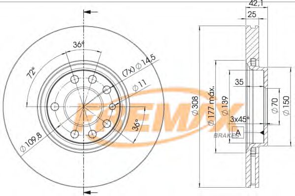 Disc frana