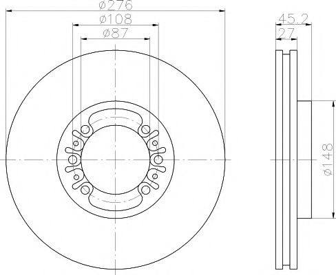Disc frana
