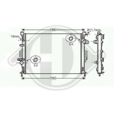 Radiator, racire motor