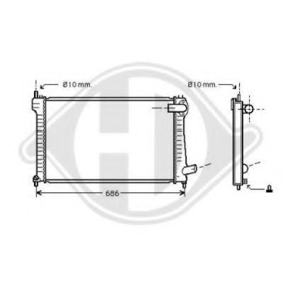 Radiator, racire motor