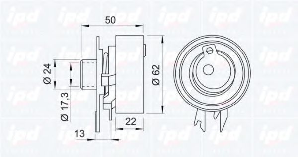 rola intinzator,curea distributie