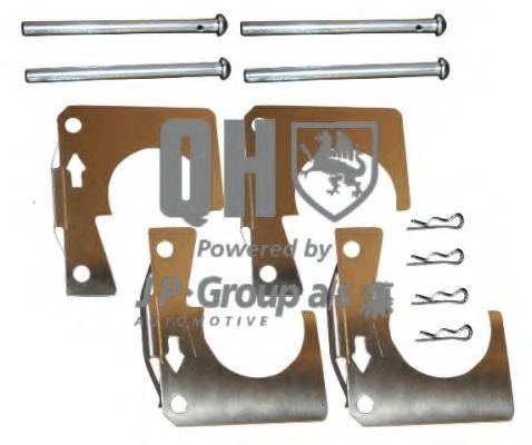 Set accesorii, placute frana