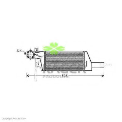 Intercooler, compresor