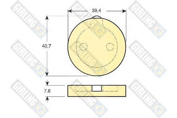 set placute de frana,frana de parcare cu disc