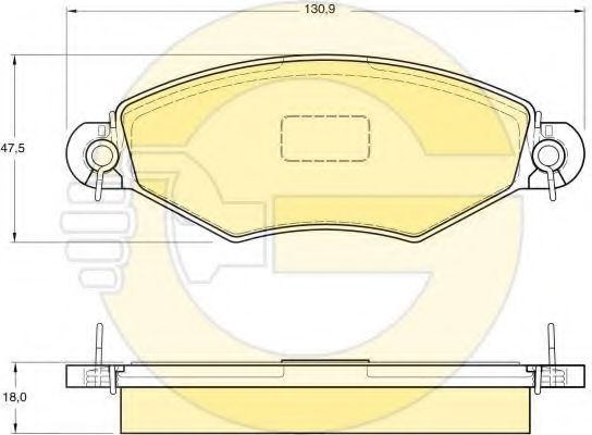 Set frana, frana disc