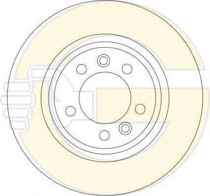 Set frana, frana disc