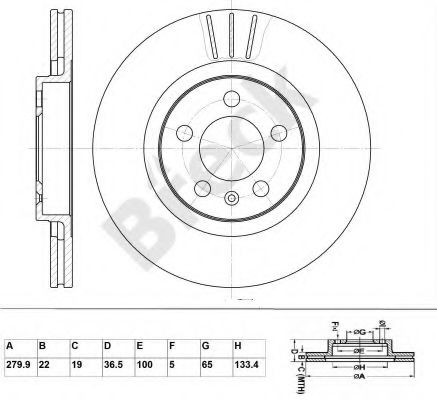 Disc frana