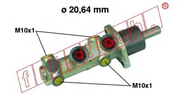 Pompa centrala, frana