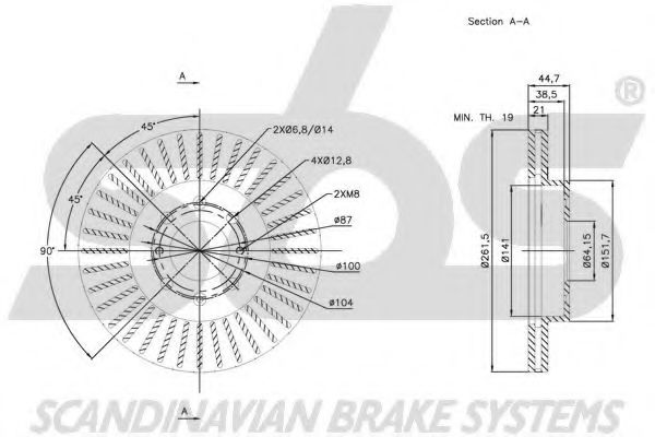 Disc frana