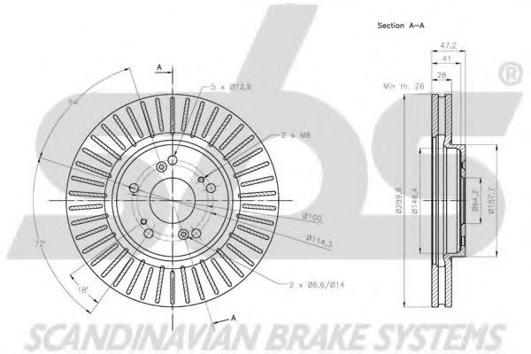 Disc frana