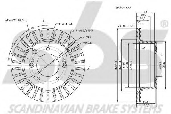 Disc frana