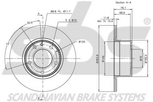 Disc frana