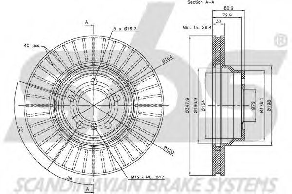 Disc frana