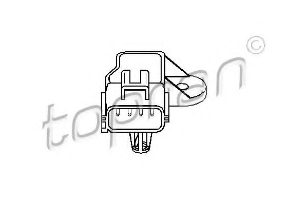 Senzor, presiune galerie admisie