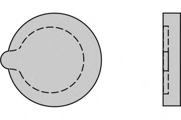 set placute de frana,frana de parcare cu disc