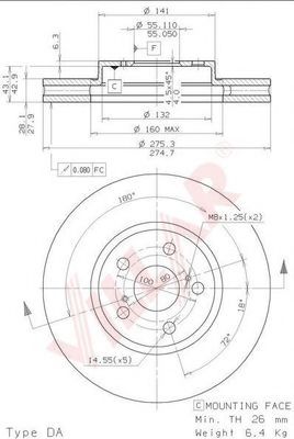 Disc frana