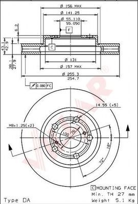 Disc frana
