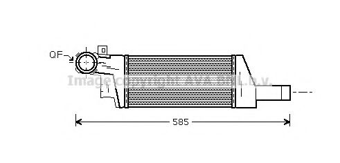 Intercooler, compresor