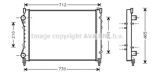 Radiator, racire motor
