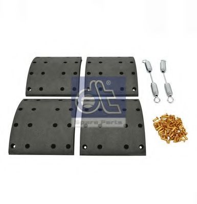 Set garnituri de frictiune, frana tambur