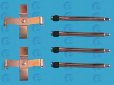 Set accesorii, placute frana