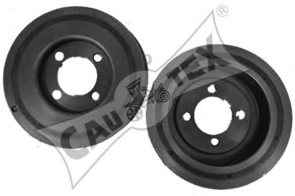 Fulie curea, arbore cotit