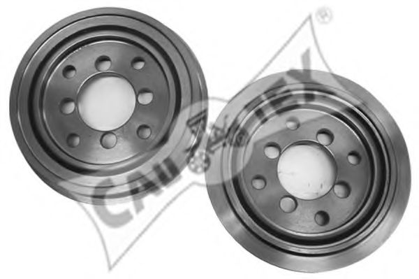 Fulie curea, arbore cotit