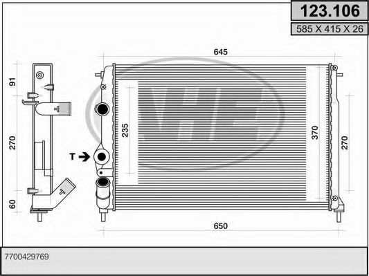 Radiator, racire motor