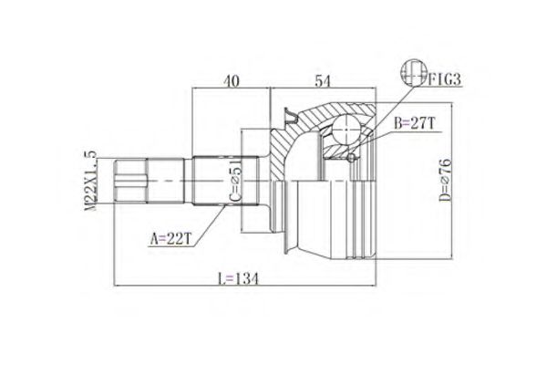 Set articulatie, planetara