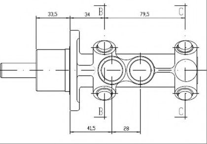 Pompa centrala, frana