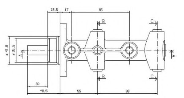 Pompa centrala, frana