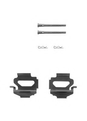 Set accesorii, placute frana