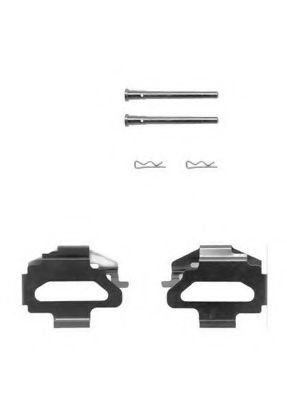 Set accesorii, placute frana