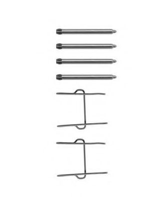 Set accesorii, placute frana