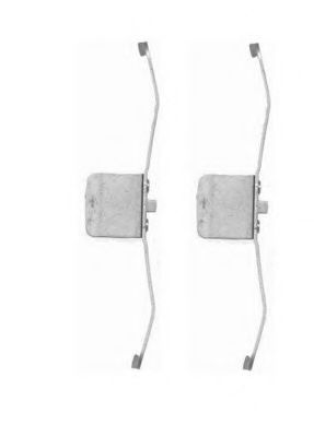 Set accesorii, placute frana