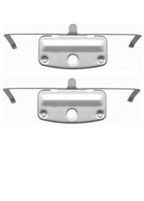 Set accesorii, placute frana