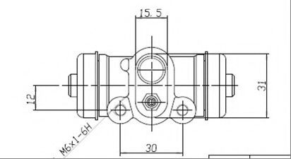 Cilindru receptor frana